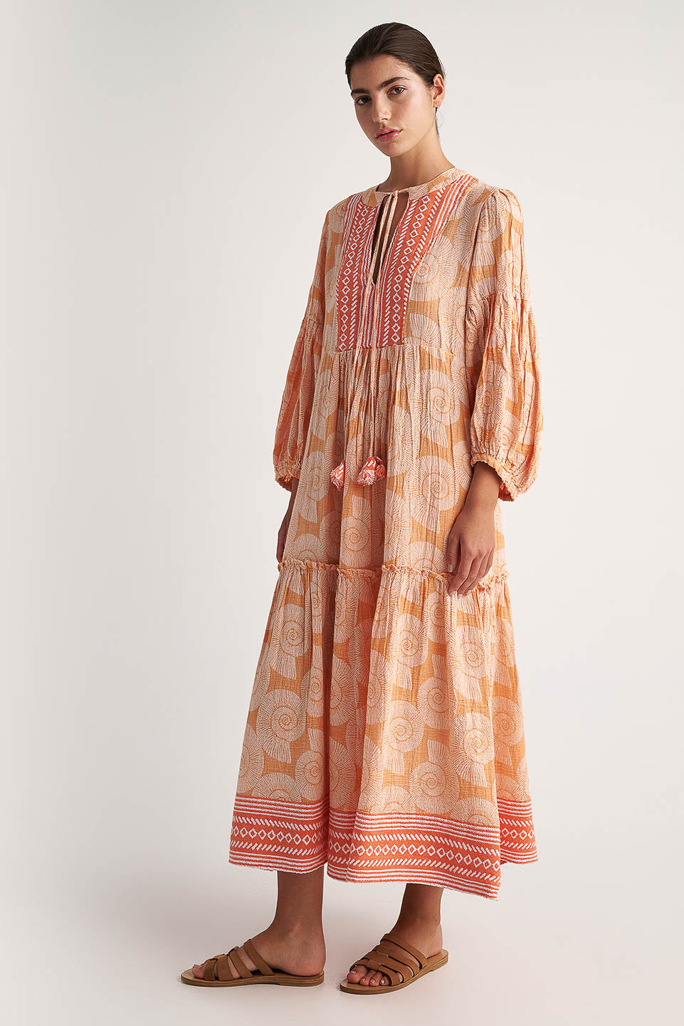 PEARL & CAVIAR OF GREECE - SAMPLE S/M -S24P5068 - SILK COTTON VISCOSE