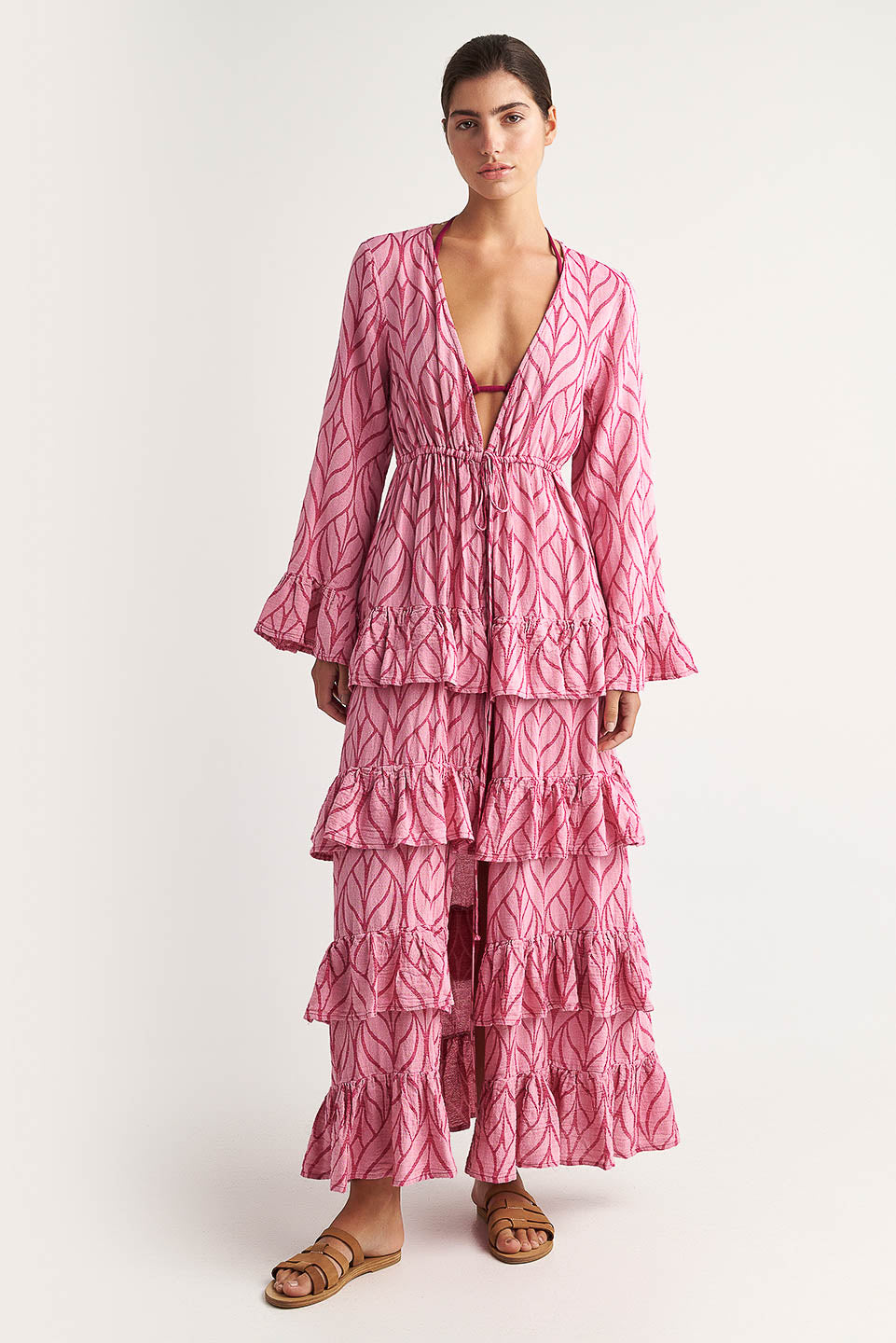 PEARL & CAVIAR OF GREECE - SAMPLE S/M -S24P5069 - COTTON/VISCOSE