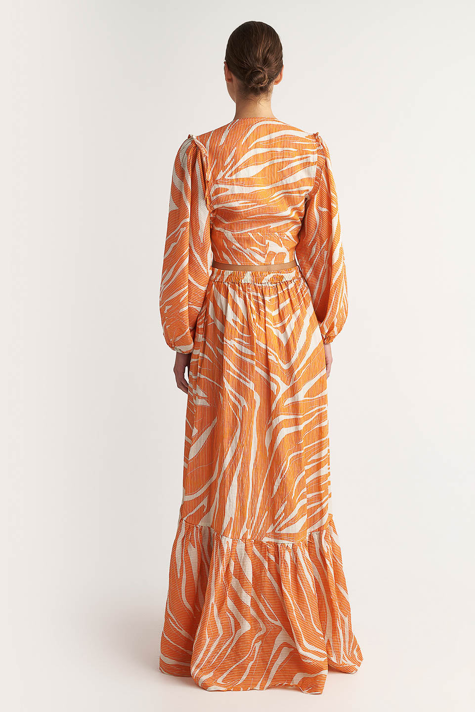 PEARL & CAVIAR OF GREECE - SAMPLE S/M - S24P5074 - 100% RAMIE - SKIRT ONLY