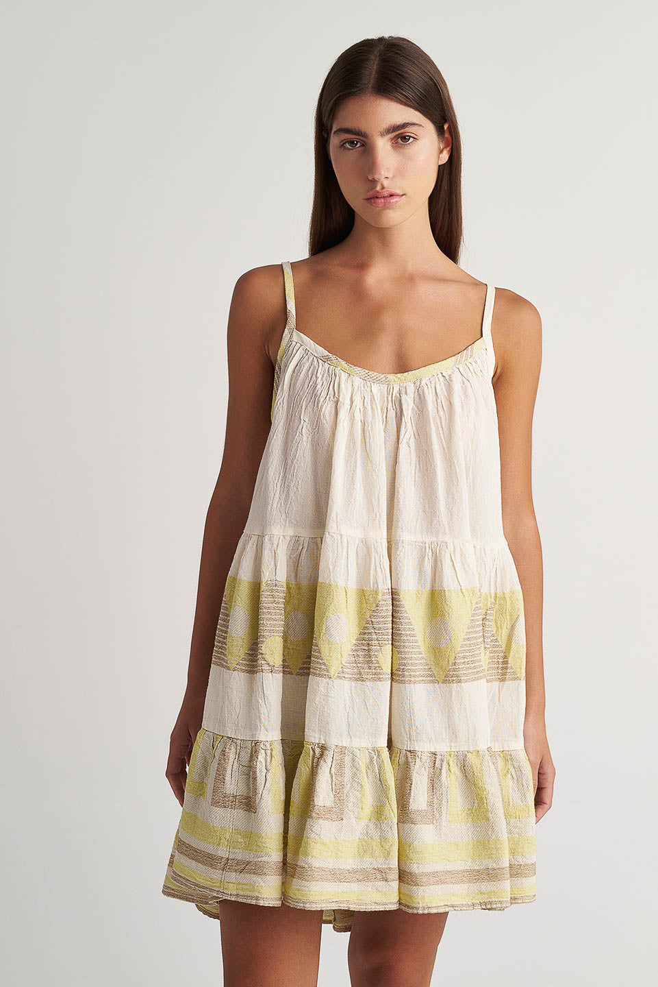 PEARL & CAVIAR OF GREECE - SAMPLE S/M -S24P5077 - 100% COTTON