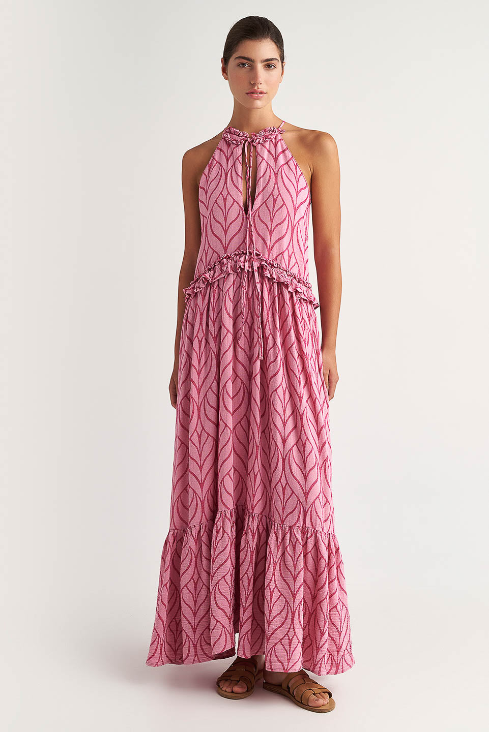 PEARL & CAVIAR OF GREECE - SAMPLE S/M -S24P5080 - COTTON/VISCOSE