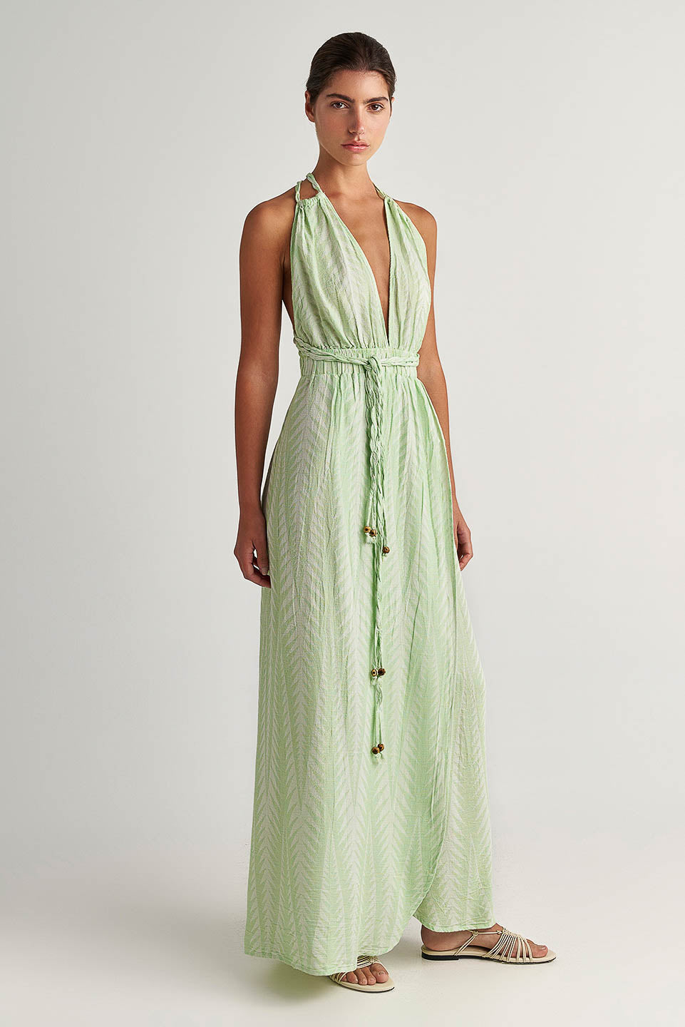 PEARL & CAVIAR OF GREECE - SAMPLE S/M - S24P5081 - SILK/COTTON/VISCOSE