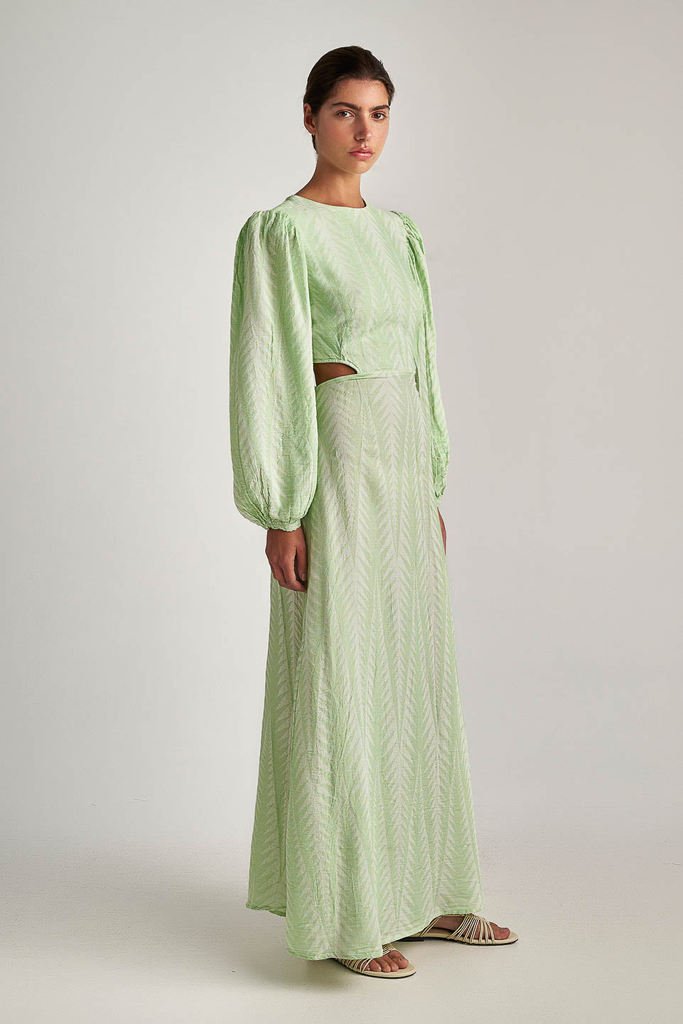 PEARL & CAVIAR OF GREECE - SAMPLE S/M - S24P5082 - SILK/COTTON/VISCOSE