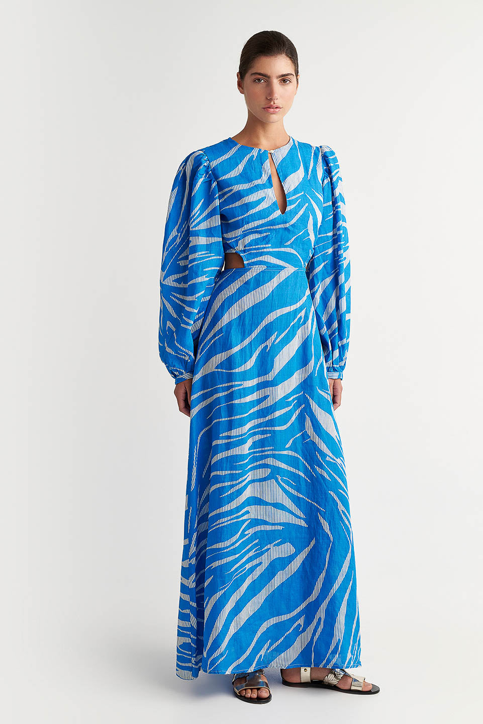 PEARL & CAVIAR OF GREECE - SAMPLE S/M - S24P5083 - 100% RAMIE