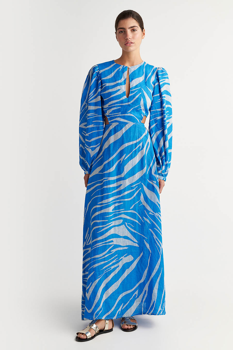 PEARL & CAVIAR OF GREECE - SAMPLE S/M - S24P5083 - 100% RAMIE