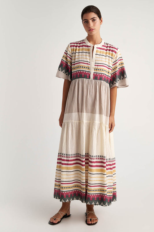 PEARL & CAVIAR OF GREECE - SAMPLE S/M -S24P5085 - 100% COTTON