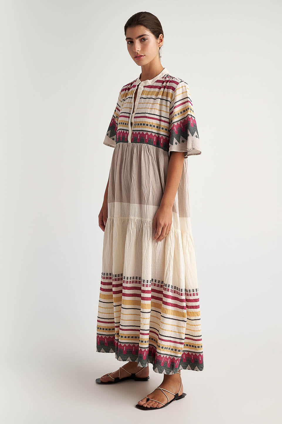 PEARL & CAVIAR OF GREECE - SAMPLE S/M -S24P5085 - 100% COTTON