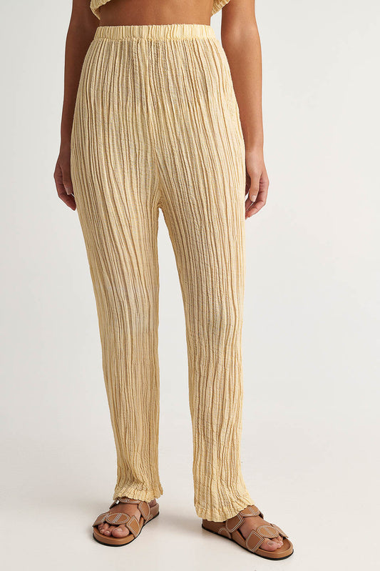 PEARL & CAVIAR OF GREECE - SAMPLE S/M - S24P5092 - RAMIE/COTTON - PANT