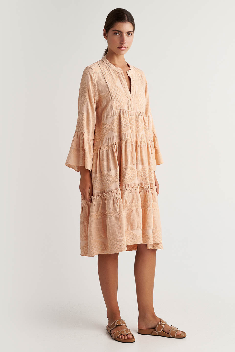 PEARL & CAVIAR OF GREECE - SAMPLE S/M - S24P5093 - LINEN/COTTON/TENCEL