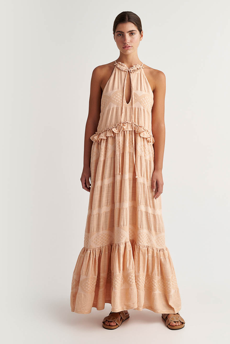 PEARL & CAVIAR OF GREECE - SAMPLE S/M - S24P5094 - LINEN/COTTON/TENCEL