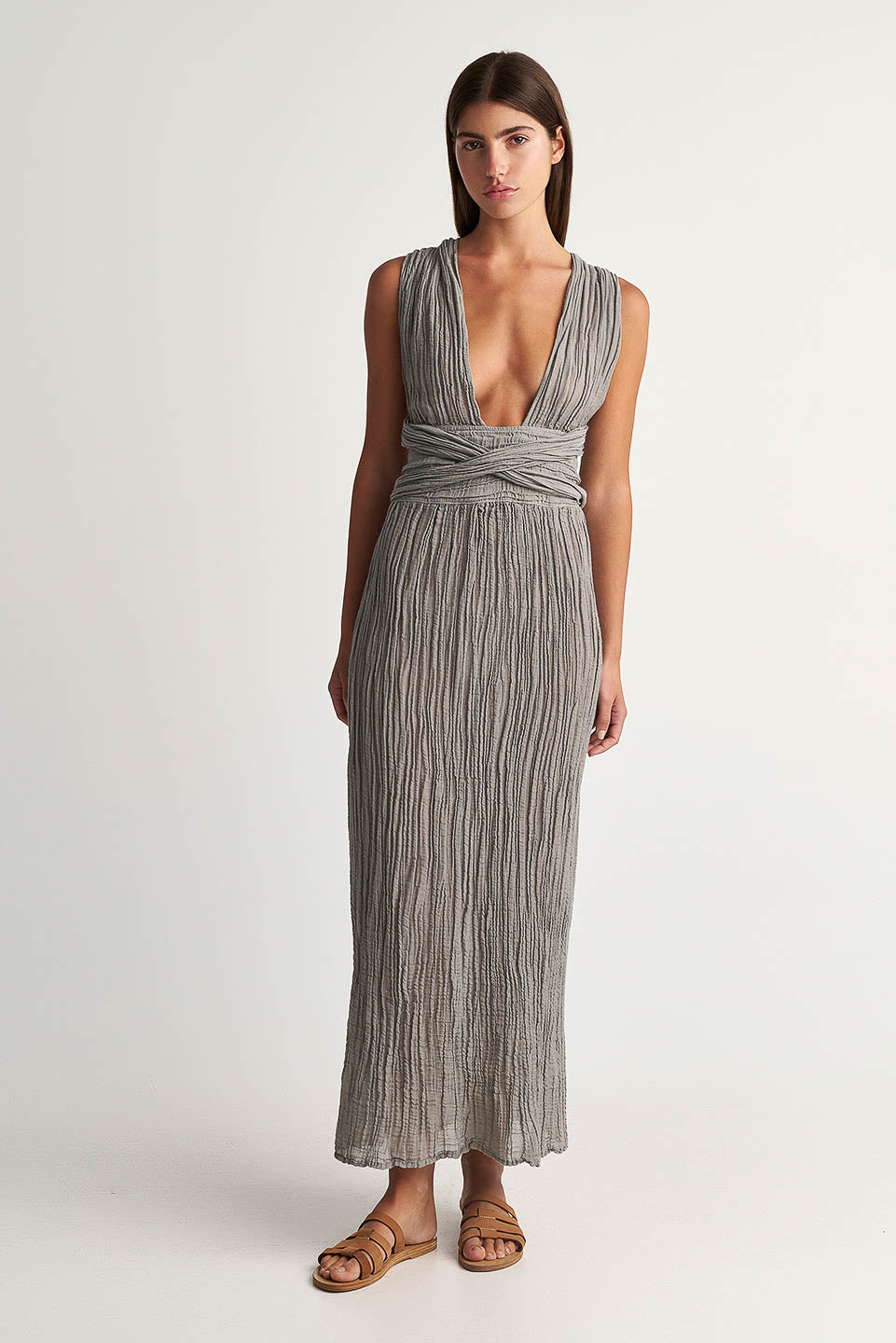 PEARL & CAVIAR OF GREECE - SAMPLE S/M - S24P5096 - RAMIE/COTTON