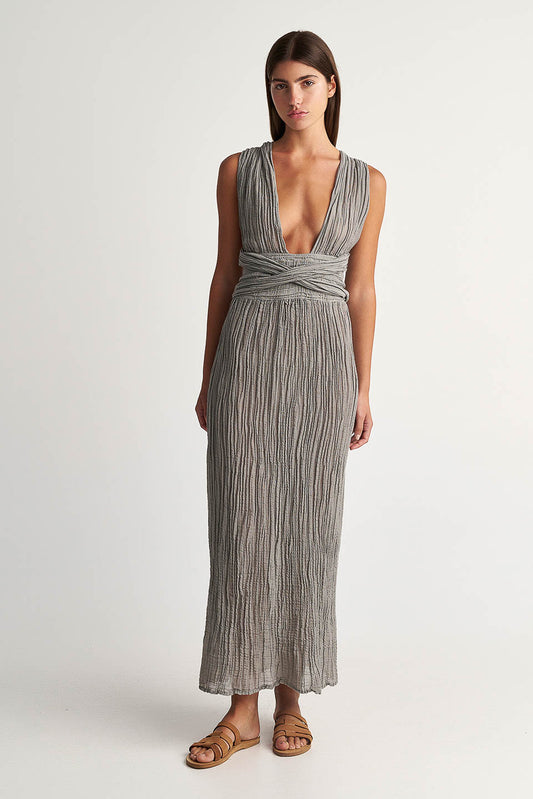 PEARL & CAVIAR OF GREECE - SAMPLE S/M - S24P5096 - RAMIE/COTTON