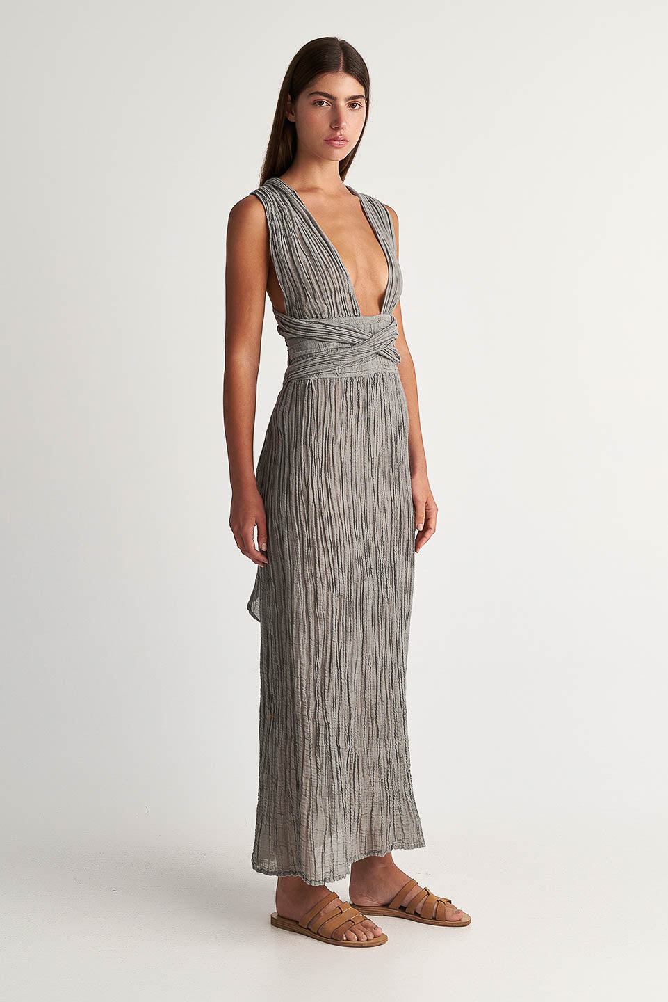 PEARL & CAVIAR OF GREECE - SAMPLE S/M - S24P5096 - RAMIE/COTTON