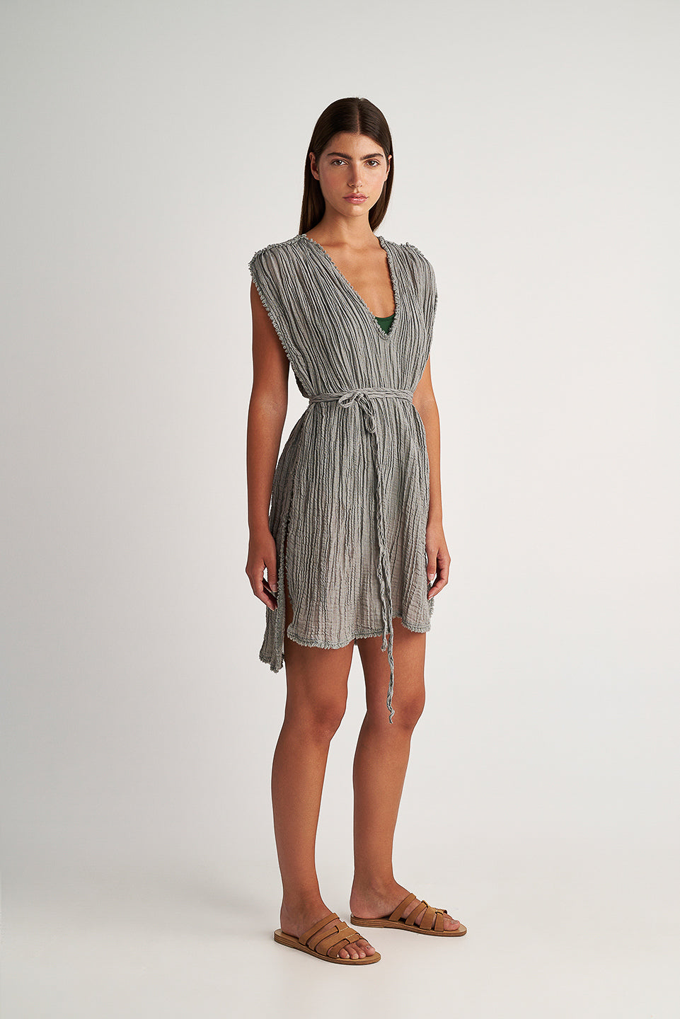 PEARL & CAVIAR OF GREECE - SAMPLE S/M - S24P5097 - RAMIE/COTTON