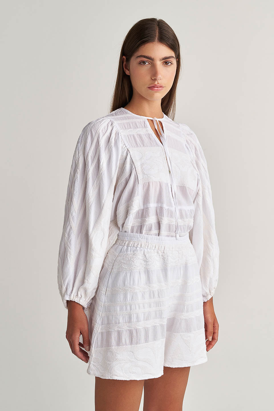 PEARL & CAVIAR OF GREECE - SAMPLE S/M -S24P5102 - 100% COTTON - SHORT ONLY