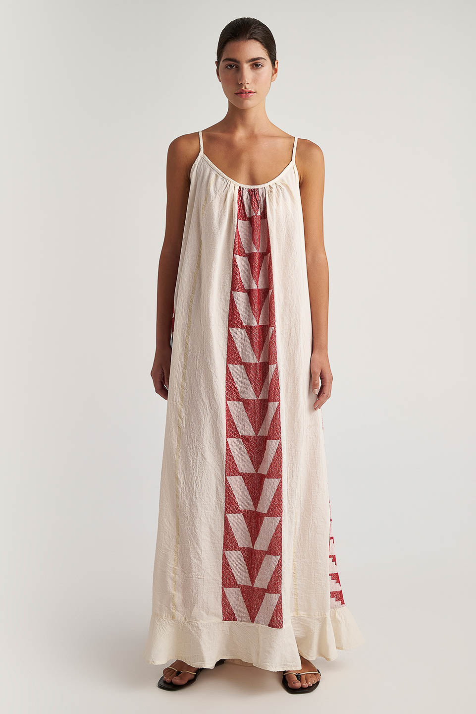 PEARL & CAVIAR OF GREECE - SAMPLE S/M -S24P5104- COTTON/LUREX