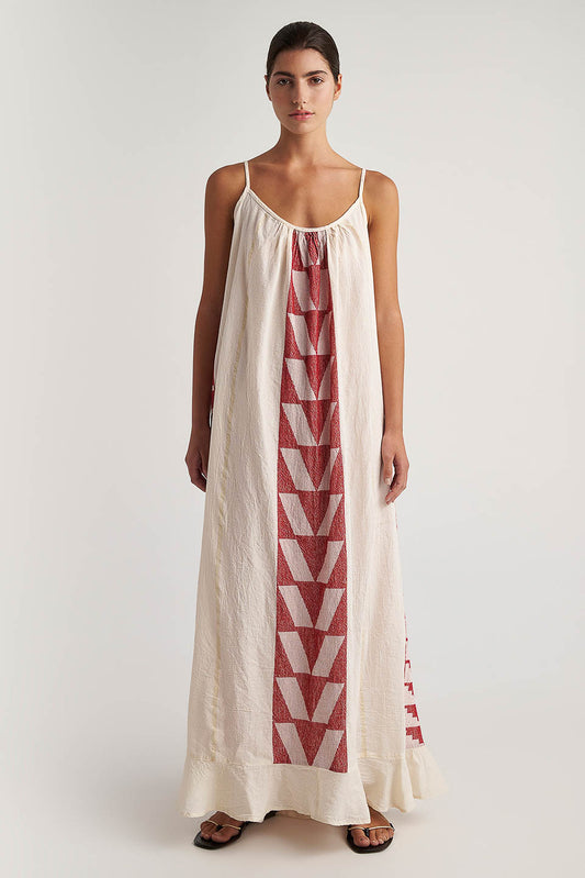 PEARL & CAVIAR OF GREECE - SAMPLE S/M -S24P5104- COTTON/LUREX