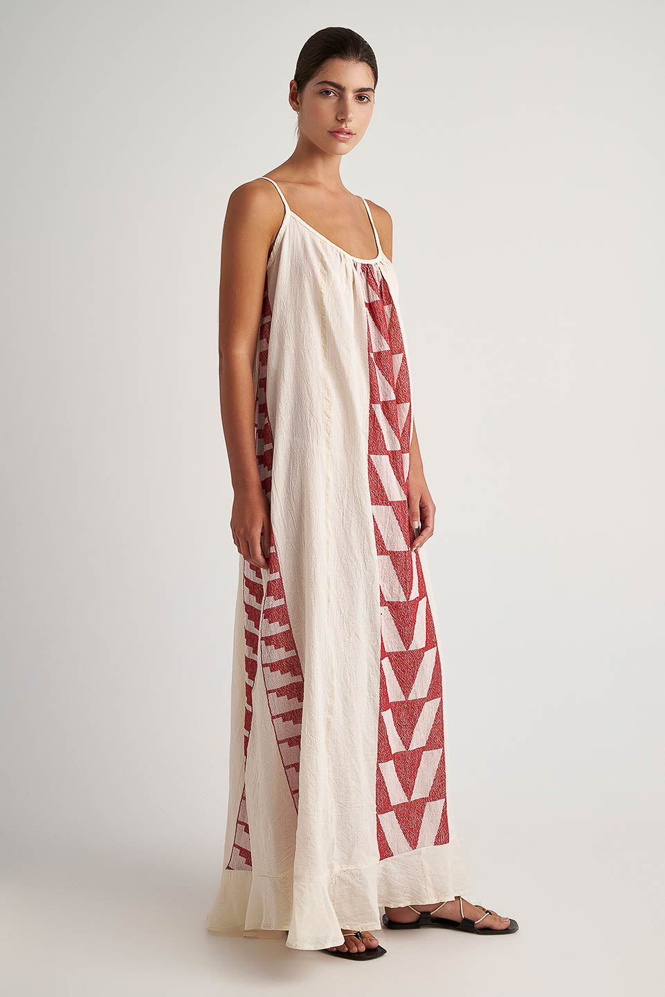 PEARL & CAVIAR OF GREECE - SAMPLE S/M -S24P5104- COTTON/LUREX