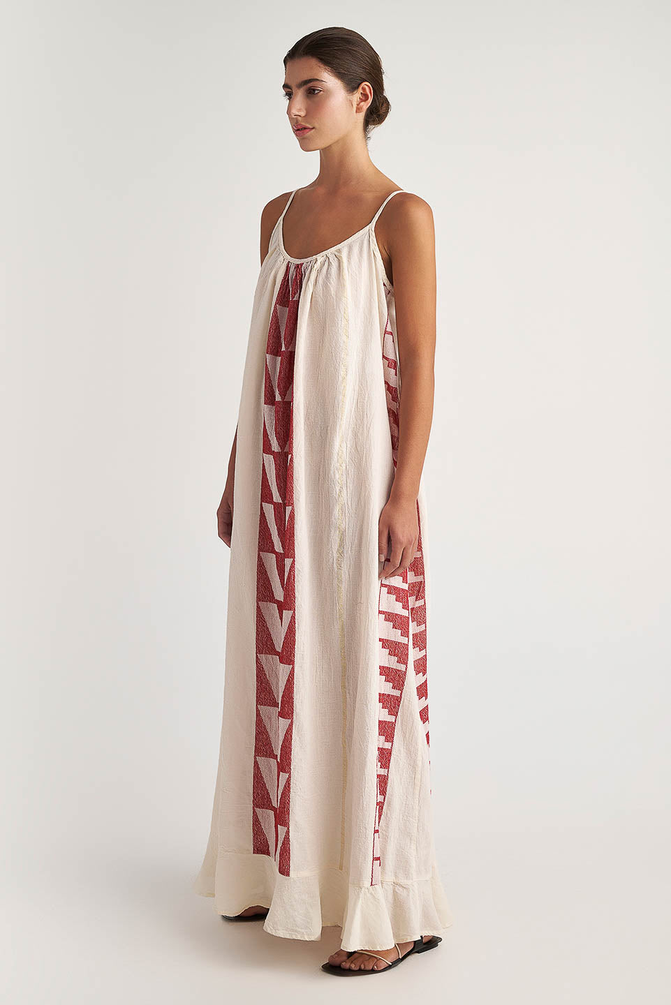 PEARL & CAVIAR OF GREECE - SAMPLE S/M -S24P5104- COTTON/LUREX