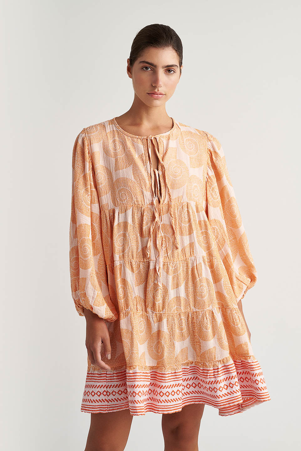 PEARL & CAVIAR OF GREECE - SAMPLE S/M -S24P5117 - SILK COTTON VISCOSE