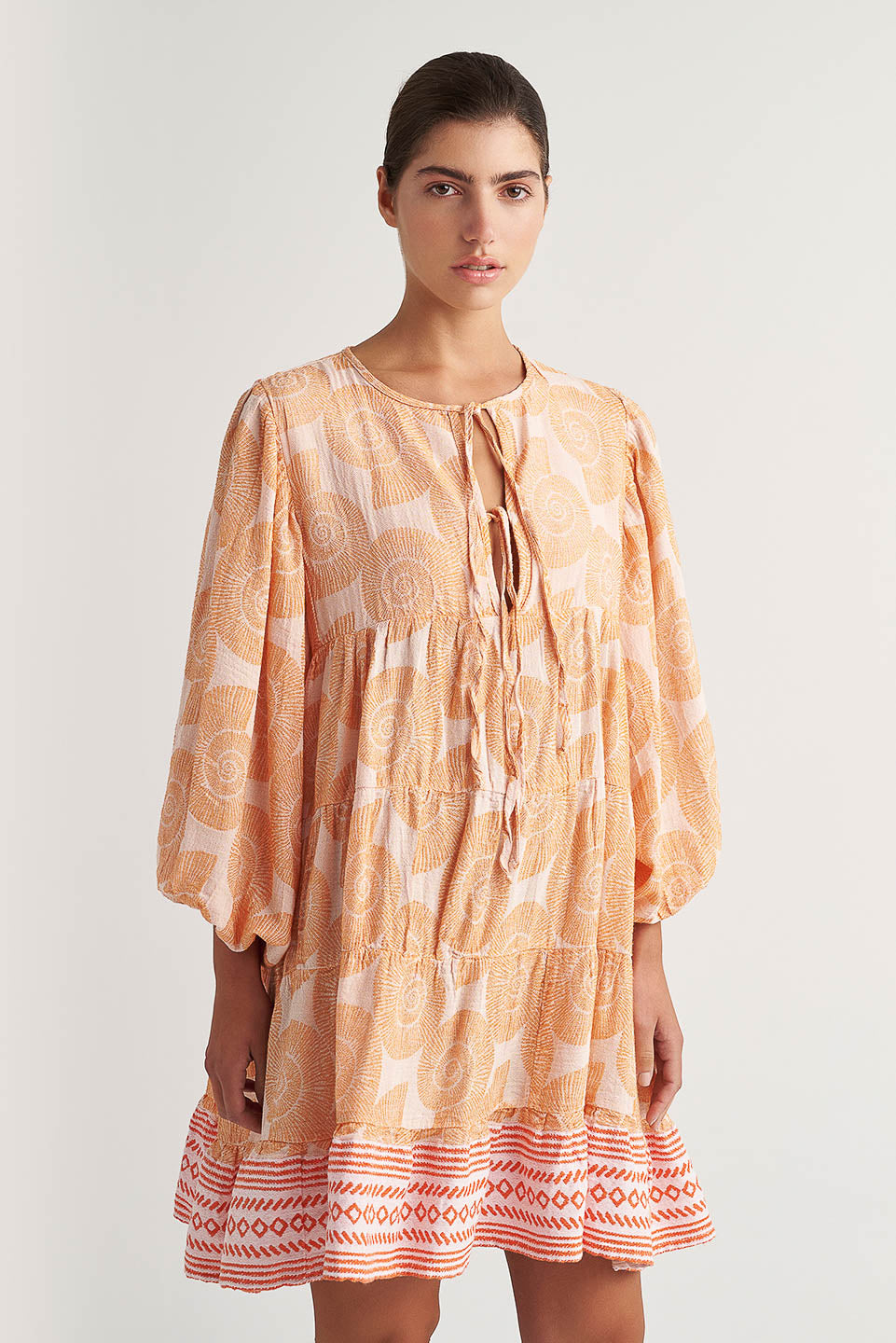 PEARL & CAVIAR OF GREECE - SAMPLE S/M -S24P5117 - SILK COTTON VISCOSE