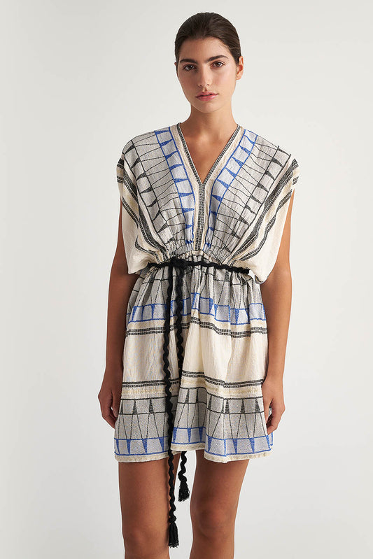 PEARL & CAVIAR OF GREECE - SAMPLE S/M -S24P5120 - COTTON/LUREX