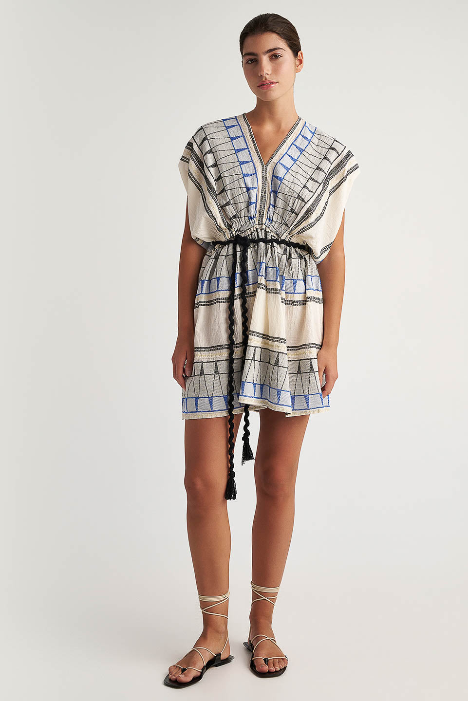 PEARL & CAVIAR OF GREECE - SAMPLE S/M -S24P5120 - COTTON/LUREX