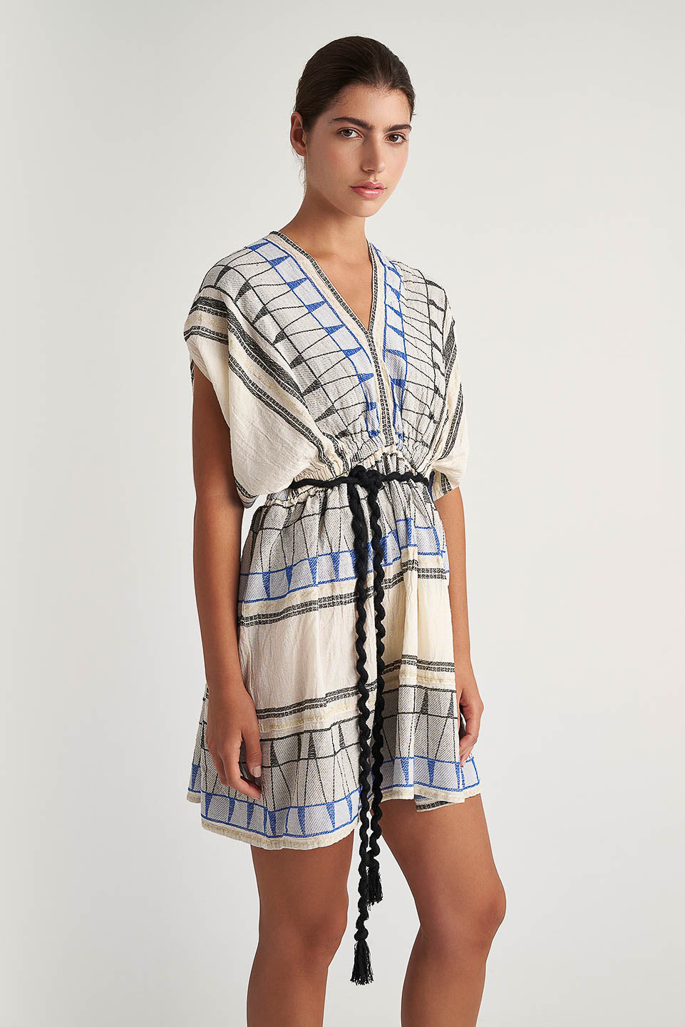 PEARL & CAVIAR OF GREECE - SAMPLE S/M -S24P5120 - COTTON/LUREX