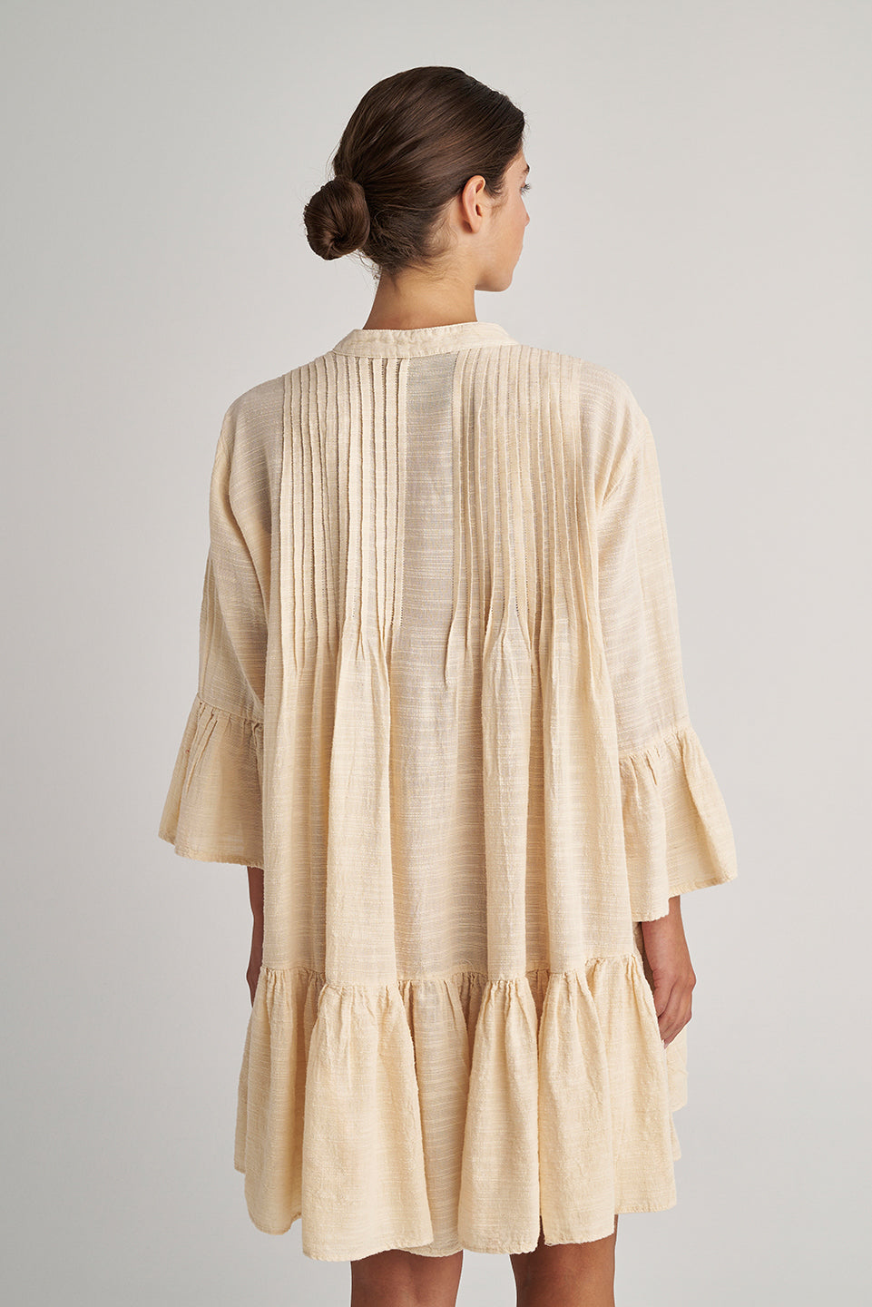 PEARL & CAVIAR OF GREECE - SAMPLE S/M -S24P5157 - LINEN COTTON VISCOSE