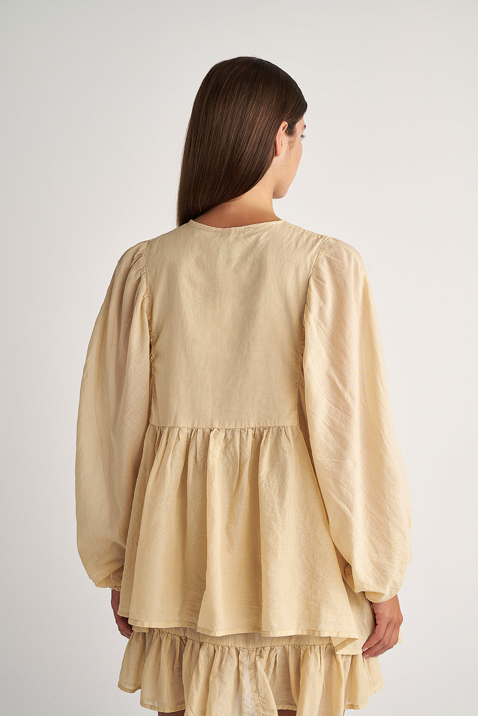 PEARL & CAVIAR OF GREECE - SAMPLE S/M - S24P5165 - 100% COTTON - BLOUSE