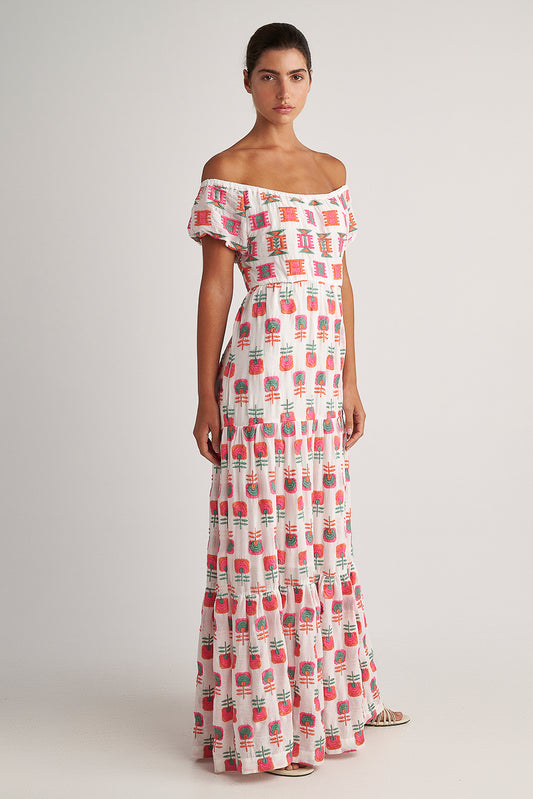 PEARL & CAVIAR OF GREECE - SAMPLE S/M - S24P5166 - 100% COTTON