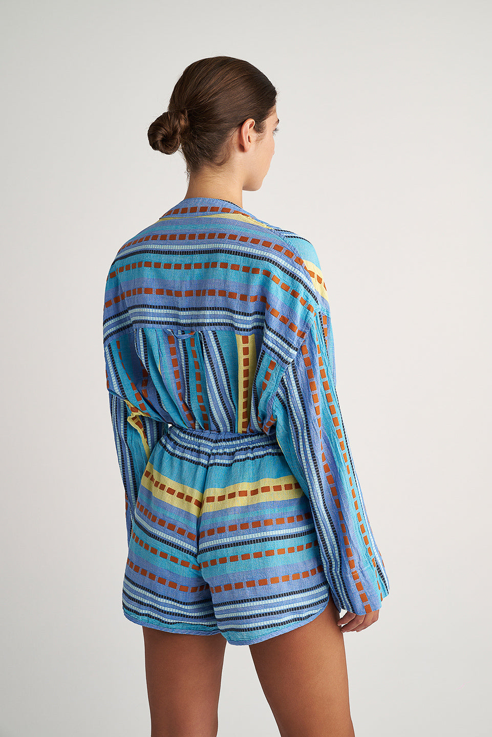 PEARL & CAVIAR OF GREECE - SAMPLE S/M -S24P5169 - 100% COTTON - SHORT ONLY