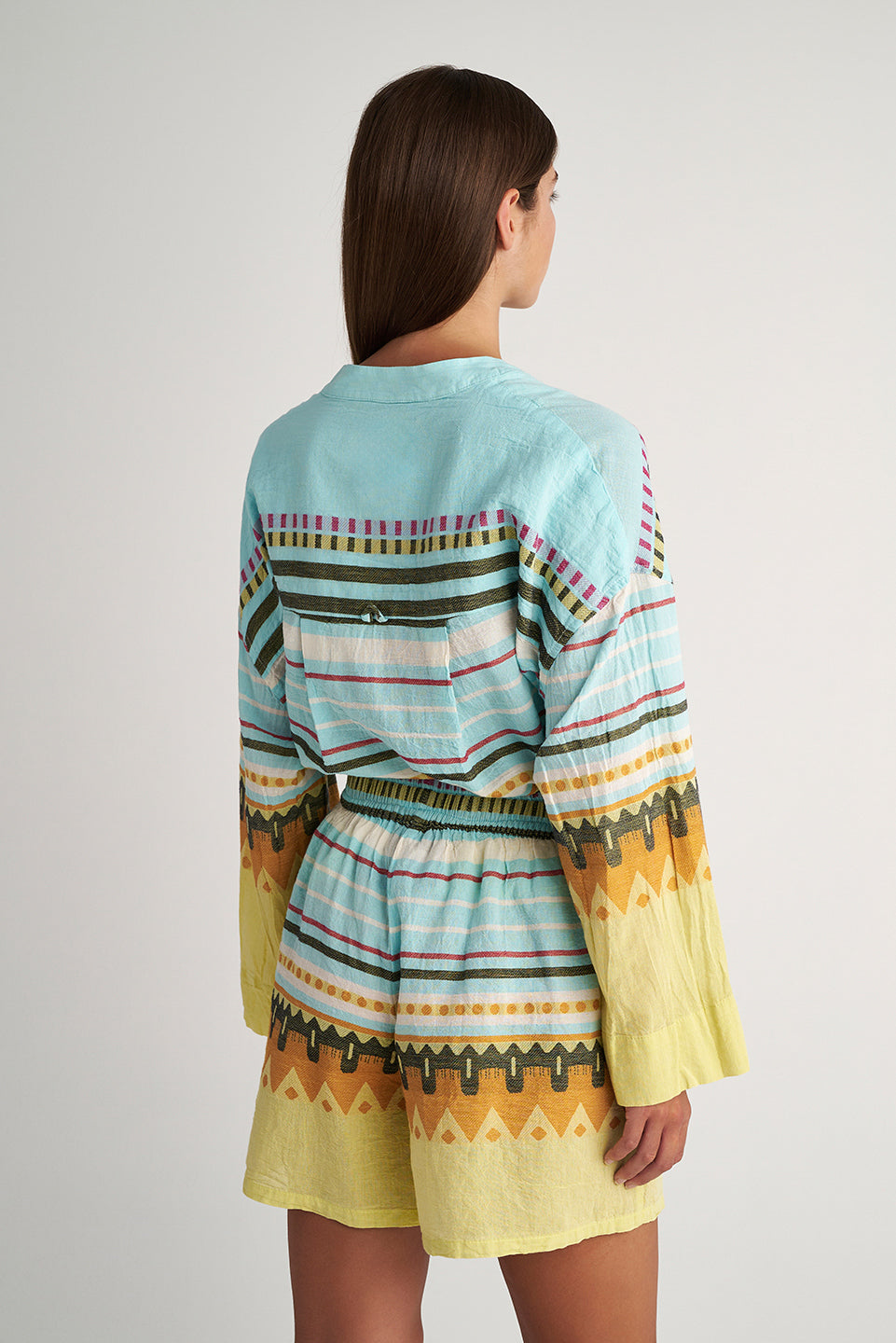 PEARL & CAVIAR OF GREECE - SAMPLE S/M -S24P5171 - 100% COTTON - SHORT ONLY