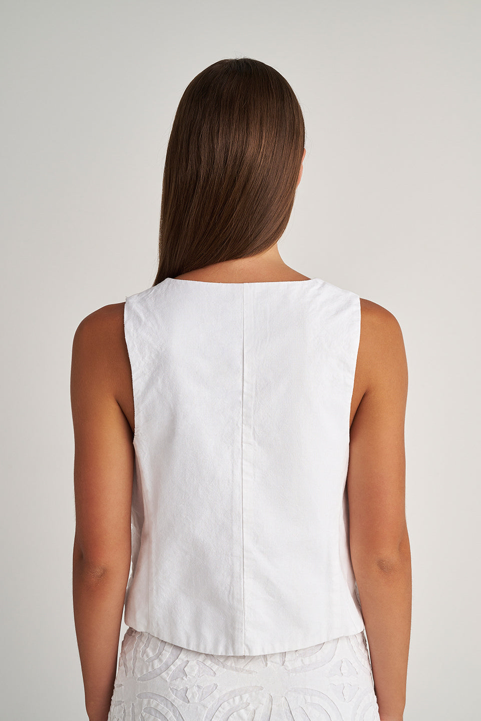 PEARL & CAVIAR OF GREECE - SAMPLE S/M - S24P5180 - 100% COTTON - VEST ONLY
