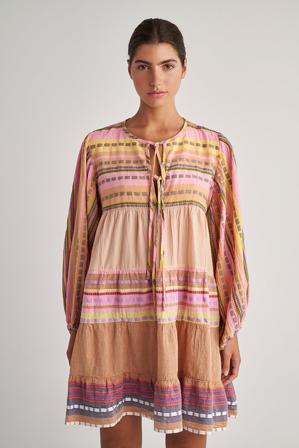 PEARL & CAVIAR OF GREECE - SAMPLE S/M -S24P5186 - 100% COTTON