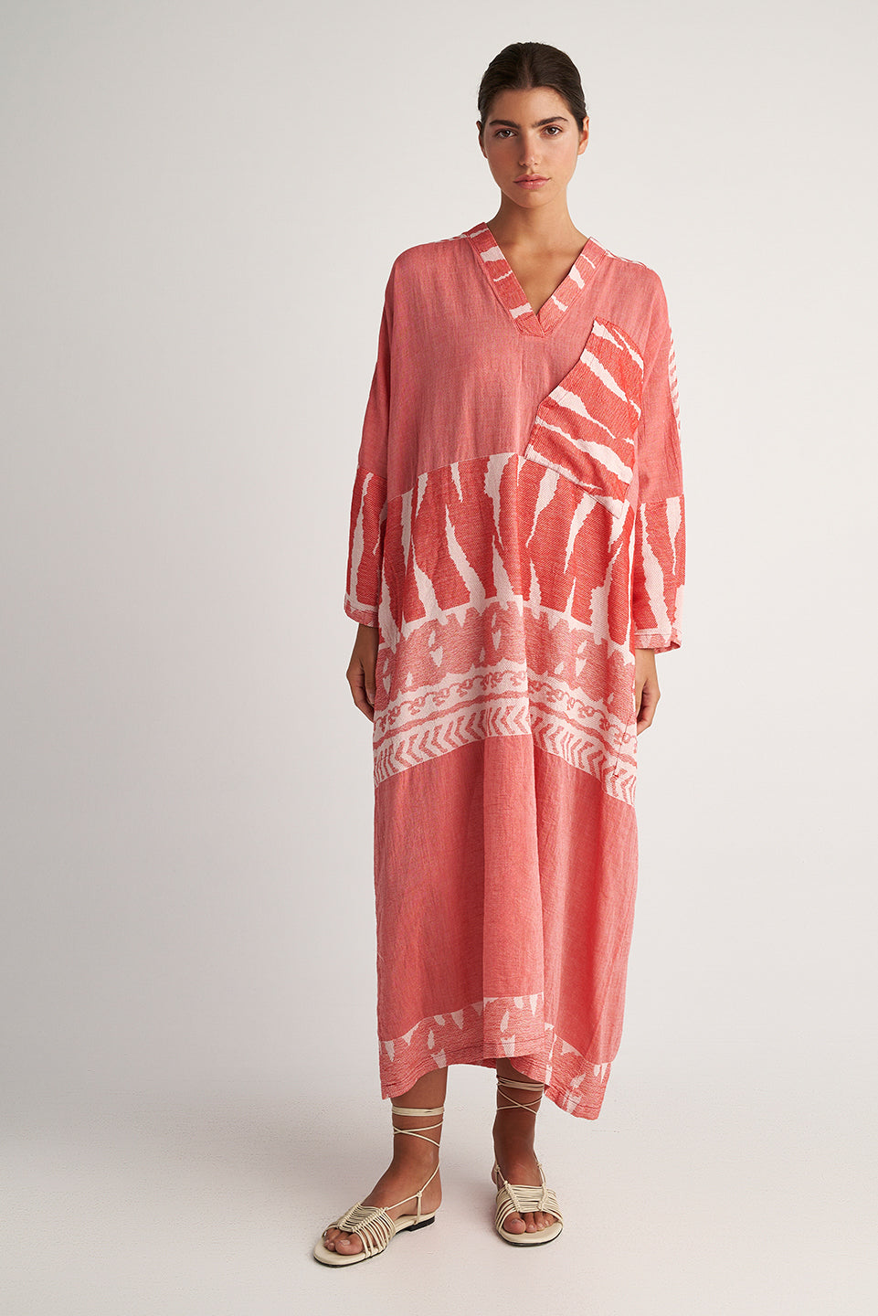 PEARL & CAVIAR OF GREECE - SAMPLE O/S -S24P5192 - 100% COTTON