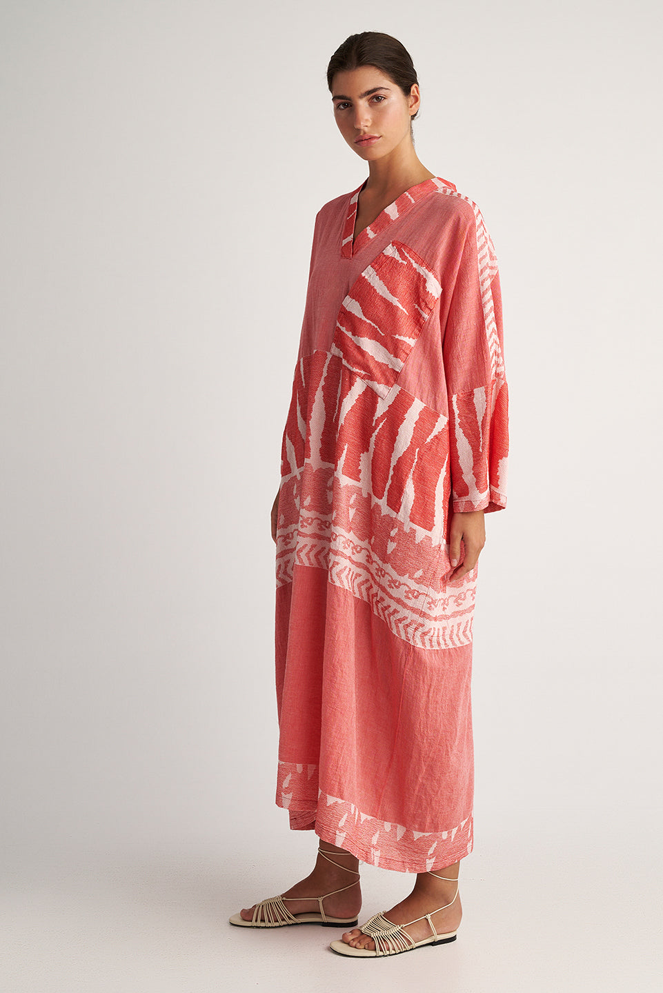 PEARL & CAVIAR OF GREECE - SAMPLE O/S -S24P5192 - 100% COTTON