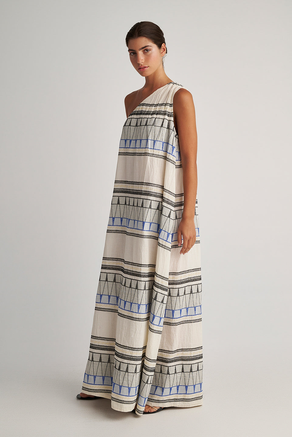 PEARL & CAVIAR OF GREECE - SAMPLE S/M -S24P5201 - COTTON/LUREX