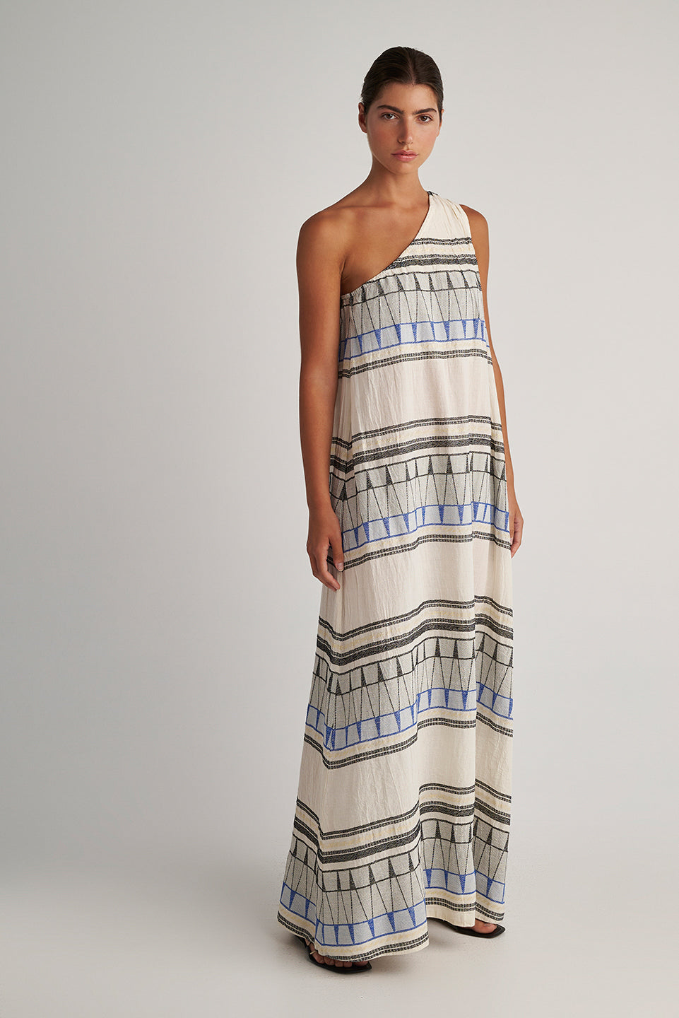 PEARL & CAVIAR OF GREECE - SAMPLE S/M -S24P5201 - COTTON/LUREX