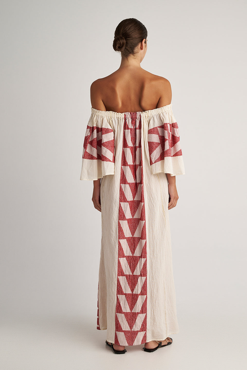 PEARL & CAVIAR OF GREECE - SAMPLE S/M -S24P5207- COTTON/LUREX