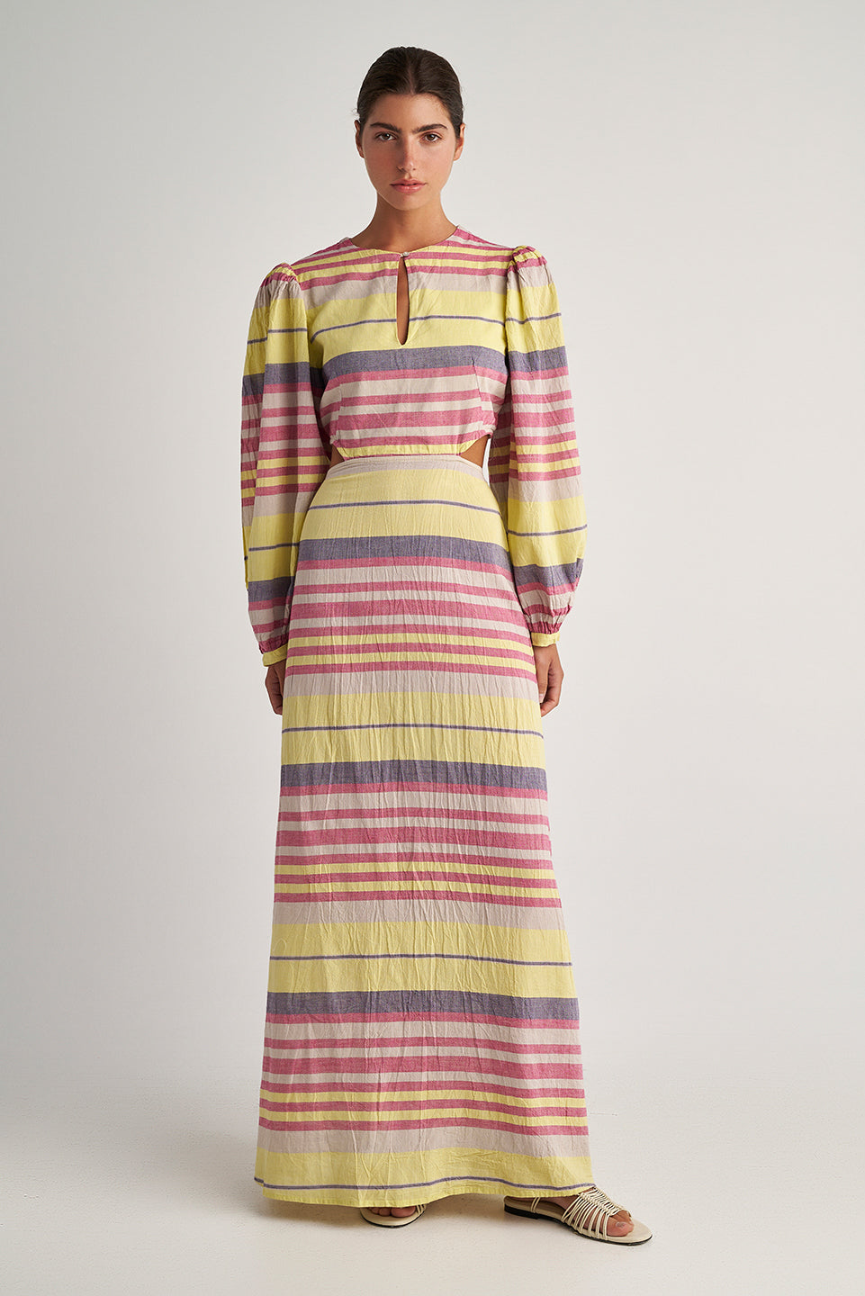 PEARL & CAVIAR OF GREECE - SAMPLE O/S -S24P5211 - 100% COTTON