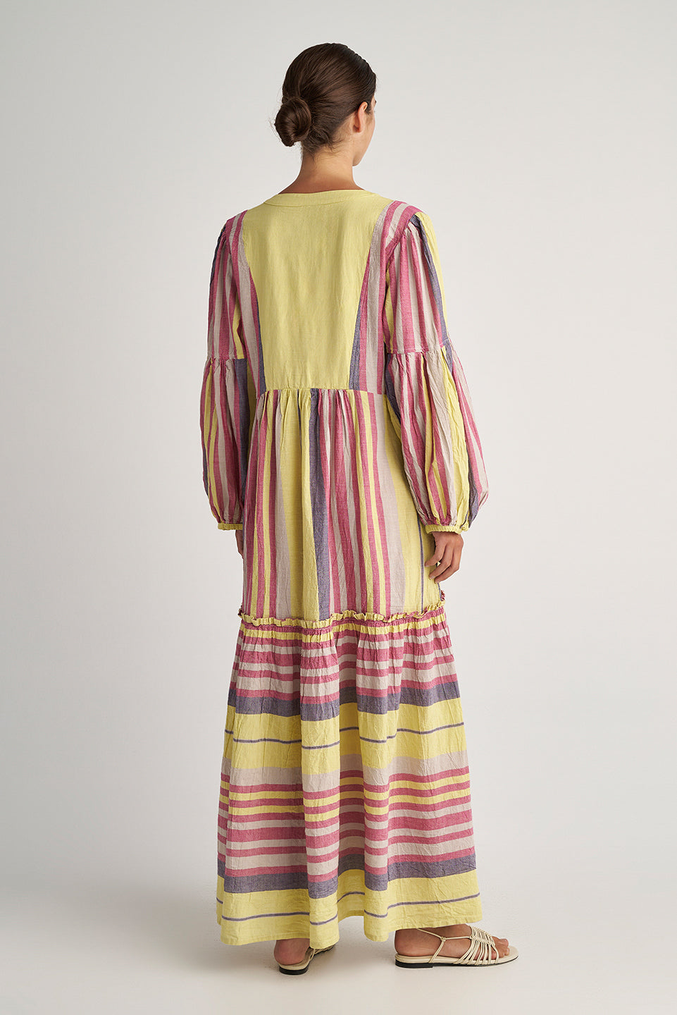 PEARL & CAVIAR OF GREECE - SAMPLE S/M -S24P5217 - 100% COTTON - LIME