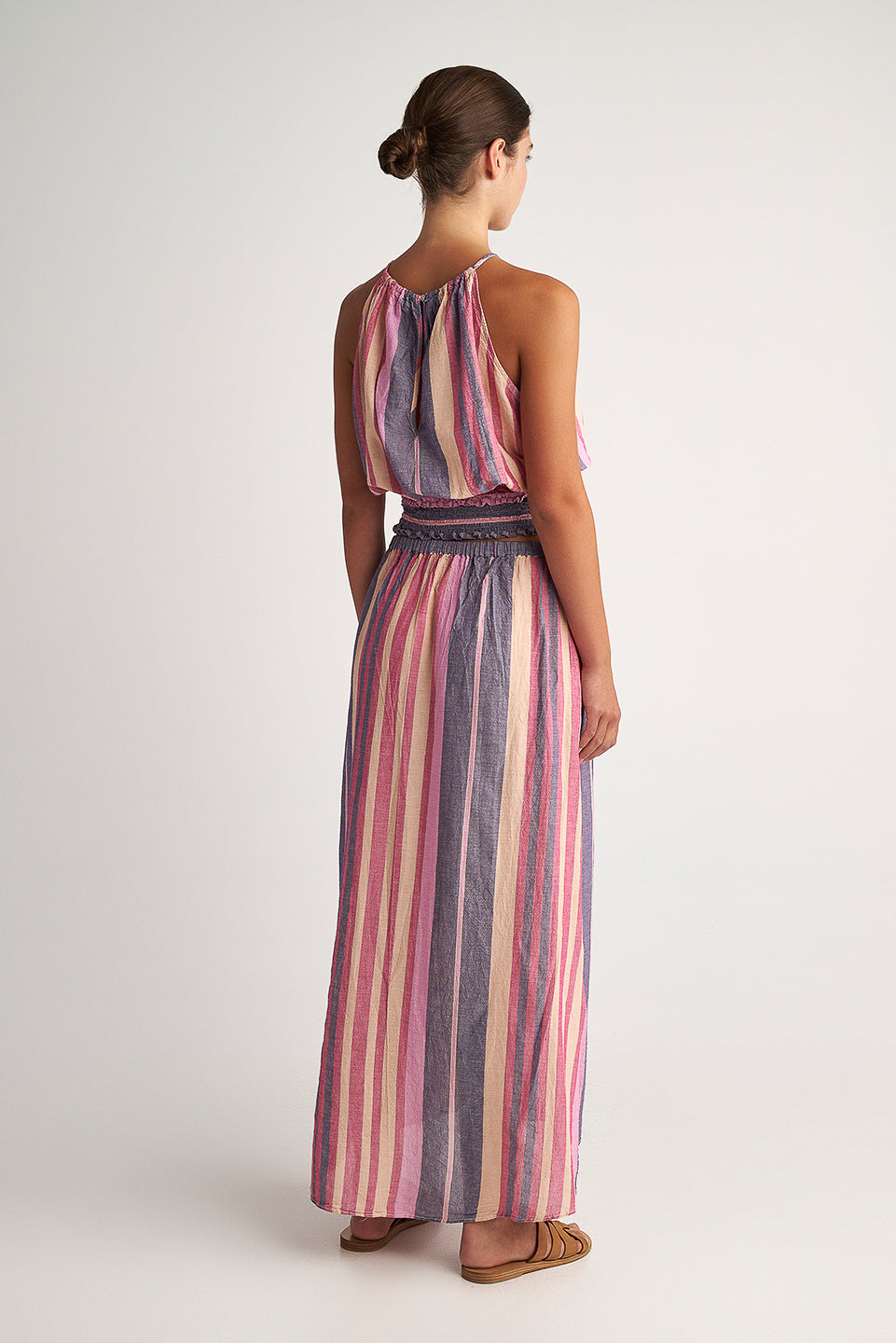 PEARL & CAVIAR OF GREECE - SAMPLE S/M -S24P5224 - 100% COTTON - SKIRT ONLY