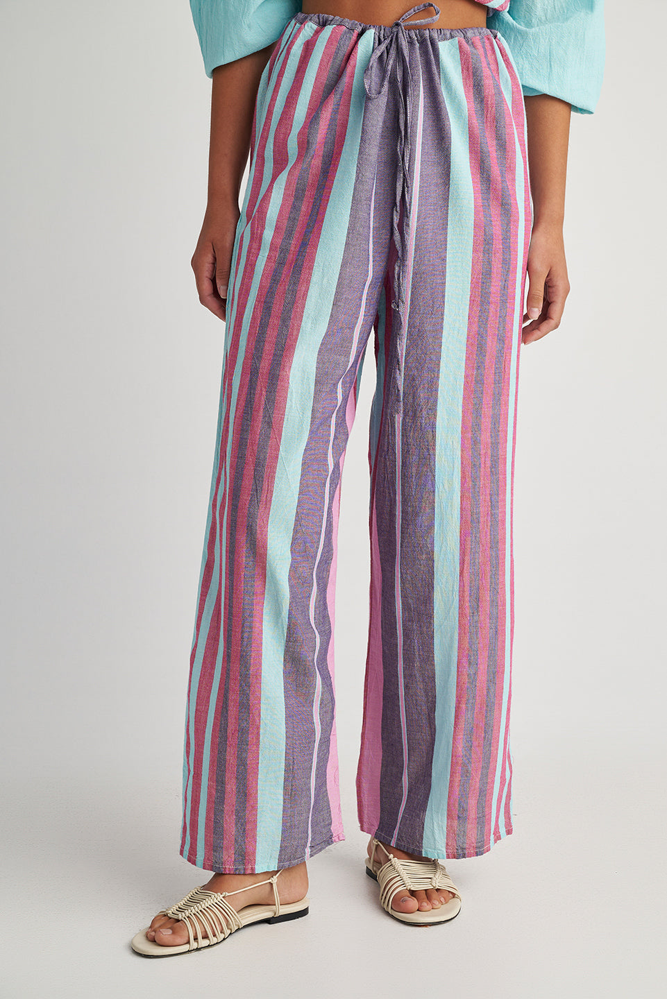 PEARL & CAVIAR OF GREECE - SAMPLE S/M -S24P5225 - 100% COTTON - PANT ONLY