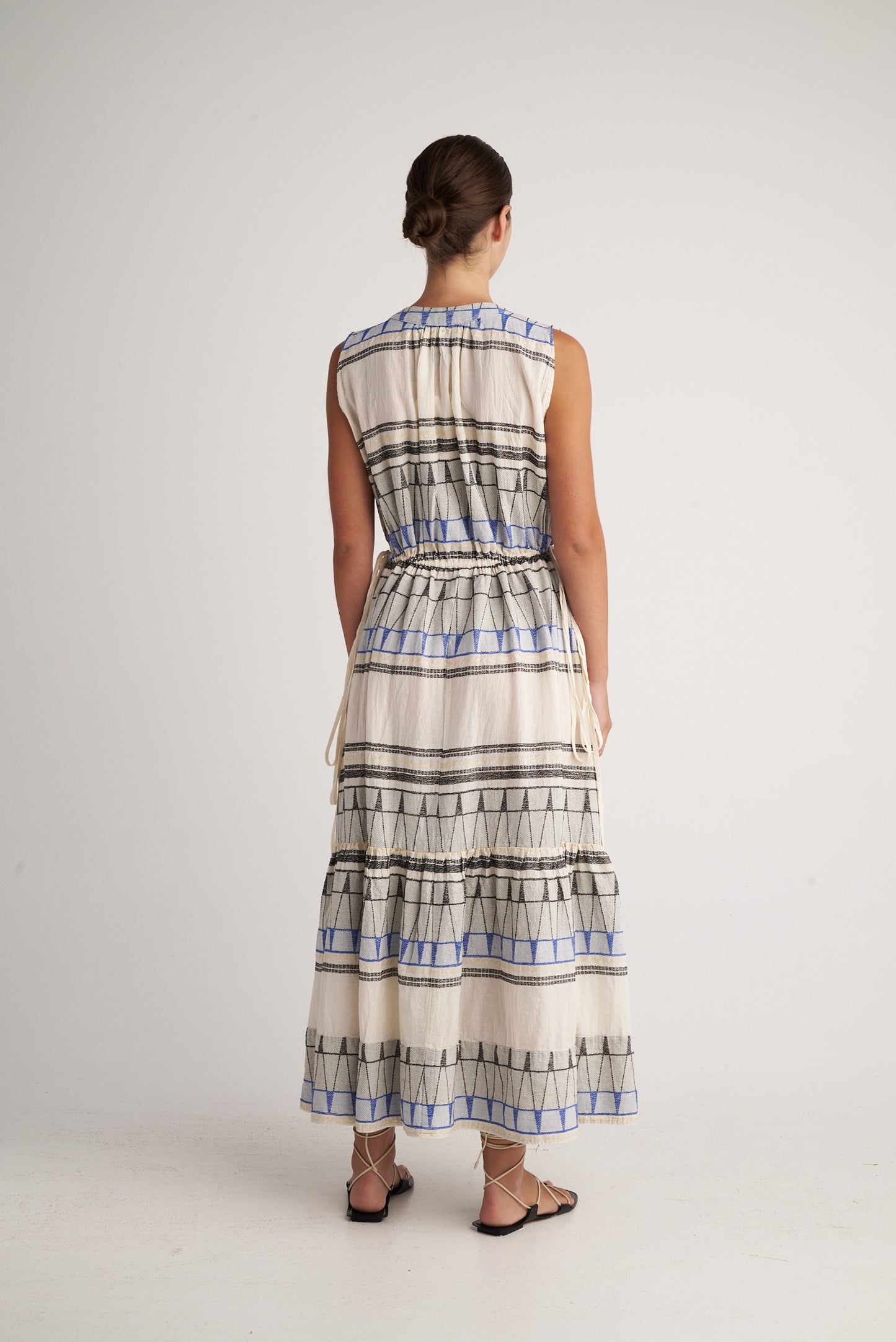 PEARL & CAVIAR OF GREECE - SAMPLE S/M -S24P5226 - COTTON/LUREX