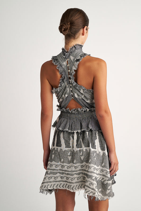 PEARL & CAVIAR OF GREECE - SAMPLE S/M -S24P5228 - 100% COTTON