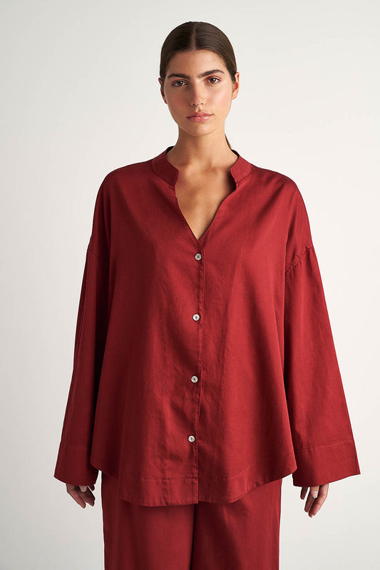 PEARL & CAVIAR OF GREECE - SAMPLE S/M - S24P5247 - 100% COTTON - SHIRT