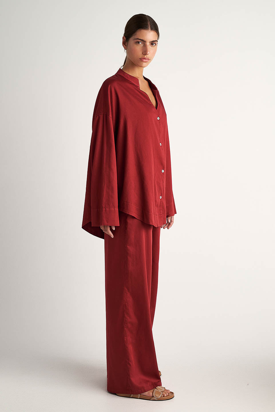 PEARL & CAVIAR OF GREECE - SAMPLE S/M - S24P5248 - 100% COTTON - PANT