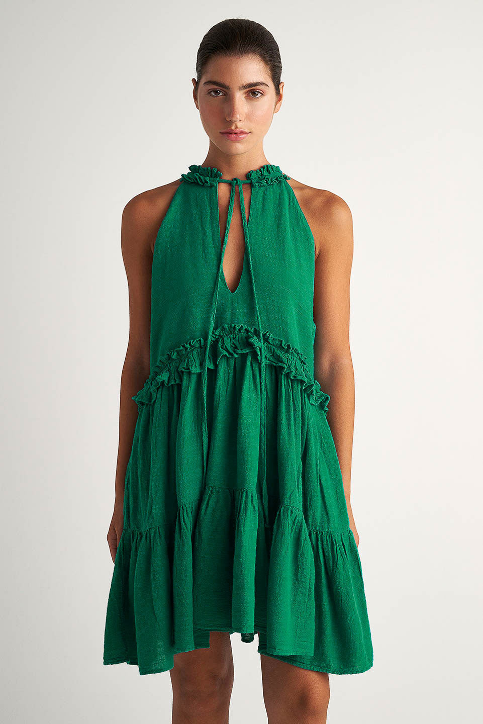 PEARL & CAVIAR OF GREECE - SAMPLE S/M -S24P5276 - LINEN COTTON VISCOSE