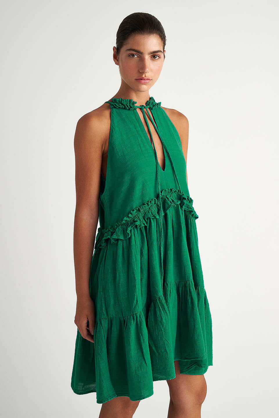 PEARL & CAVIAR OF GREECE - SAMPLE S/M -S24P5276 - LINEN COTTON VISCOSE